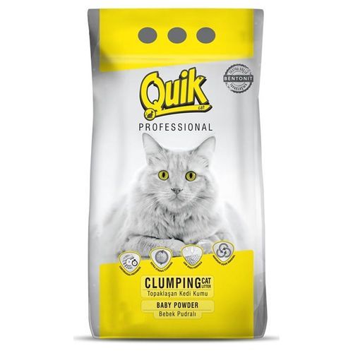 Quik Cat Litter 20L (Baby Powder)